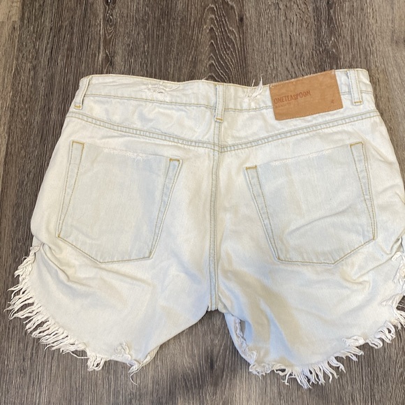 One Teaspoon light blue bandits, sz 28 - Picture 8 of 9